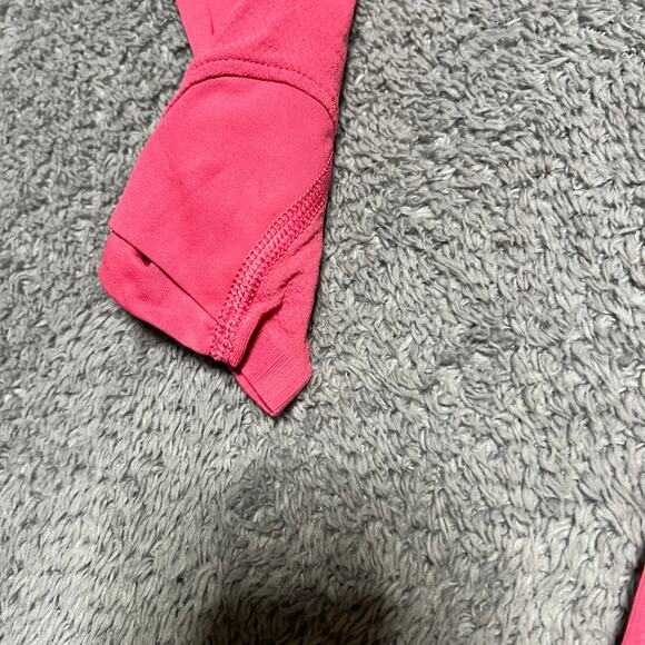 Athleta Shirt Womens Small Momentum Seamless Pink Crew Neck Long Sleeve 530524 - Picture 2 of 8